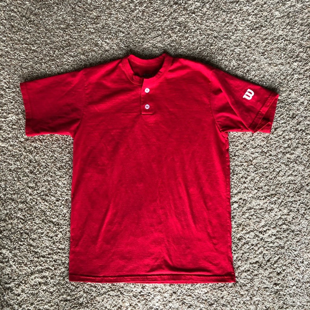 Red Youth Large Wilson Shirt